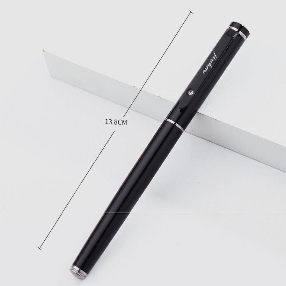 Matte Black Pens Boxed Fountain Pen & Business Roller Ball Pen 0.5mm Black ink Writing Pens For Office School