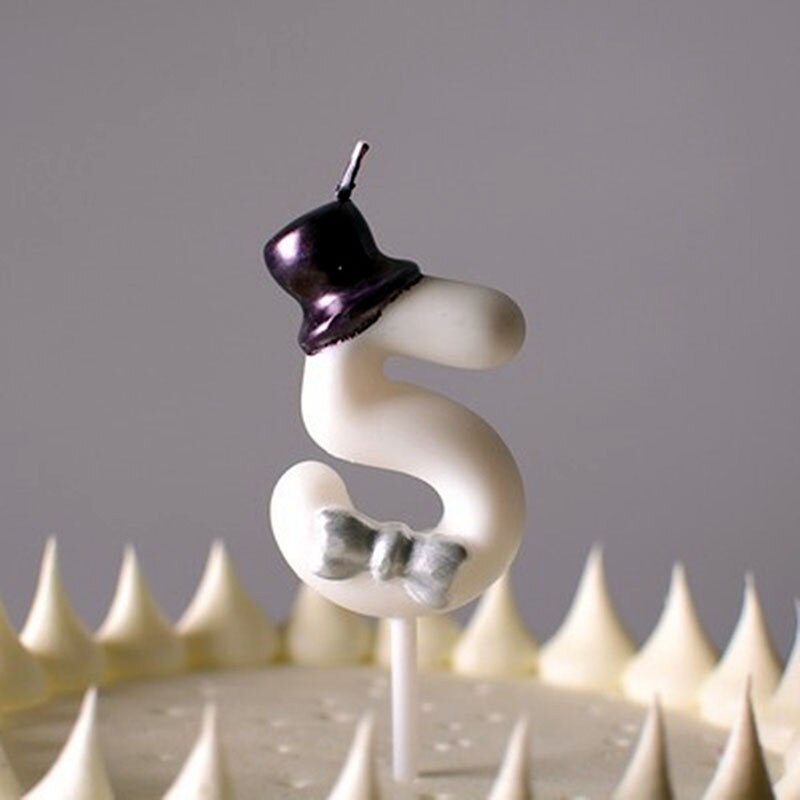 Digital Birthday Candles Big Cake Candles Decoration Smokeless Birthday Number Candle Birthday Cake Decoration: Hat 5
