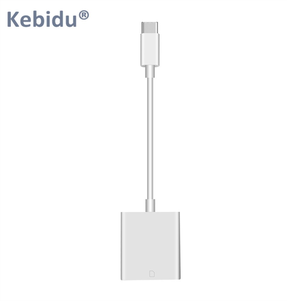 Portatile USB 3.1 Tipo C USB-C per SD SDXC Adattatore Lettore di Schede di Cavo di Tipo-C lettore di Schede di OTG per macbook Samsung Huawei Xiaomi