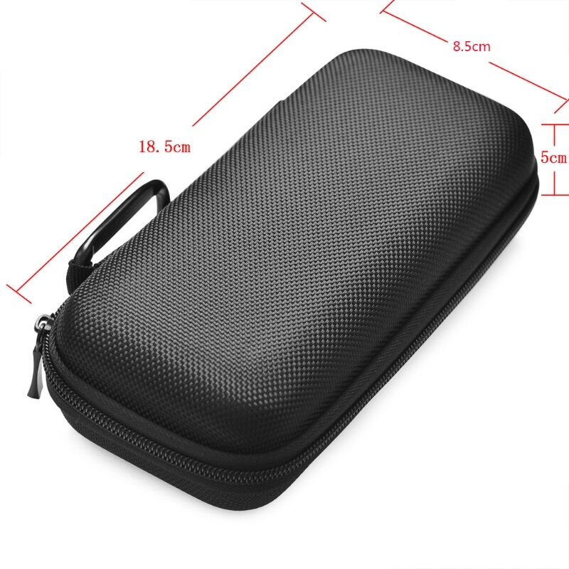 Custodia rigida da viaggio in EVA con cerniera custodia protettiva custodia per Xiaomi Mi altoparlante Bluetooth e cavo G6DC