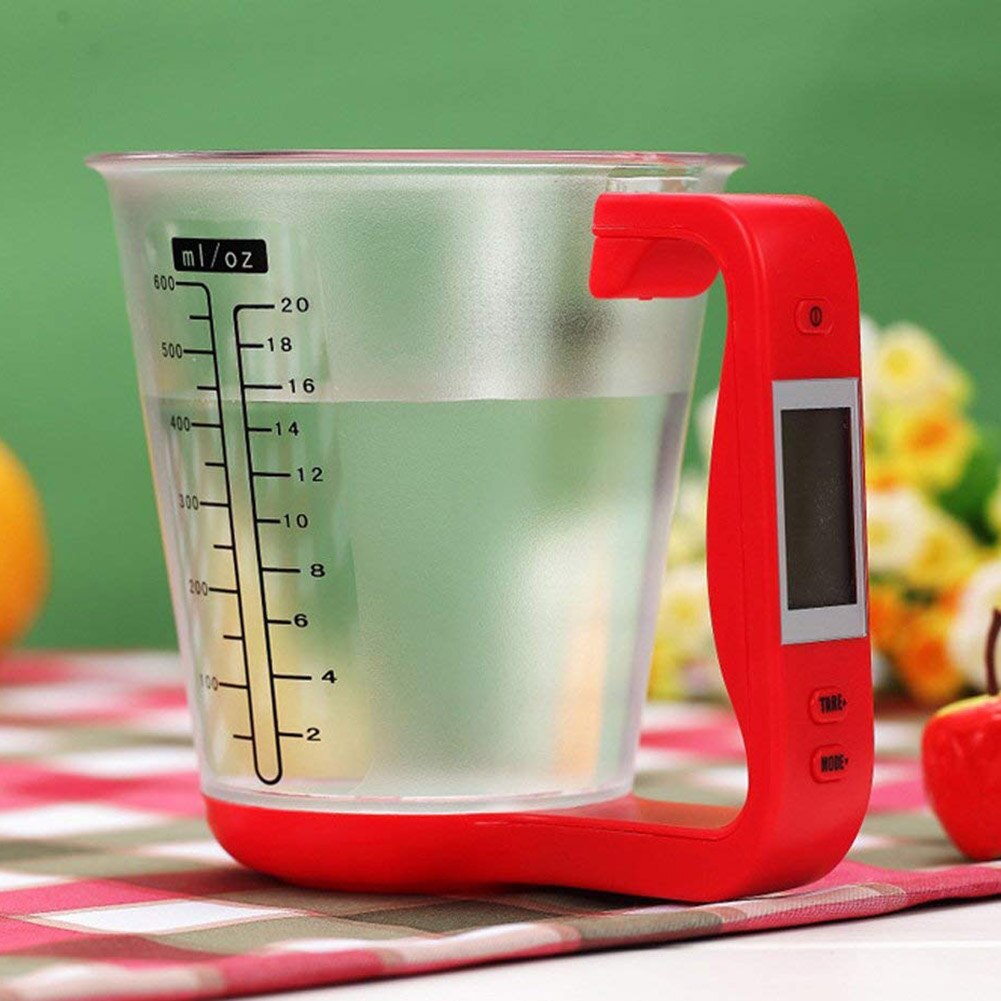 Digital Measuring Cups Electronic Kitchen Scales Tool with LCD Display BDF99