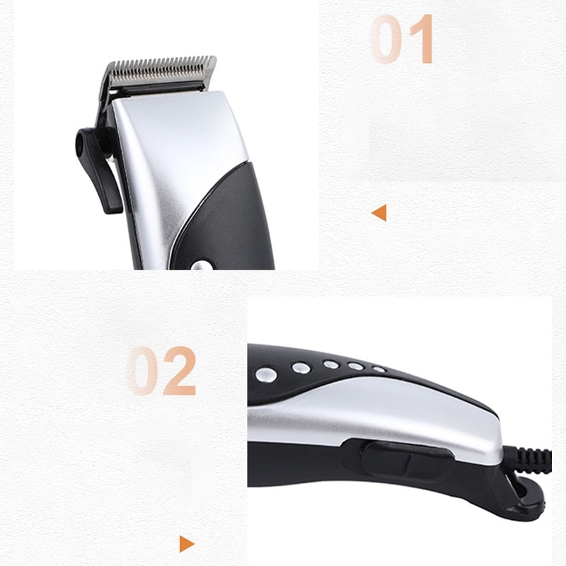 Hårklippare kit maskinklippning trimmer verktyg grooming barber set