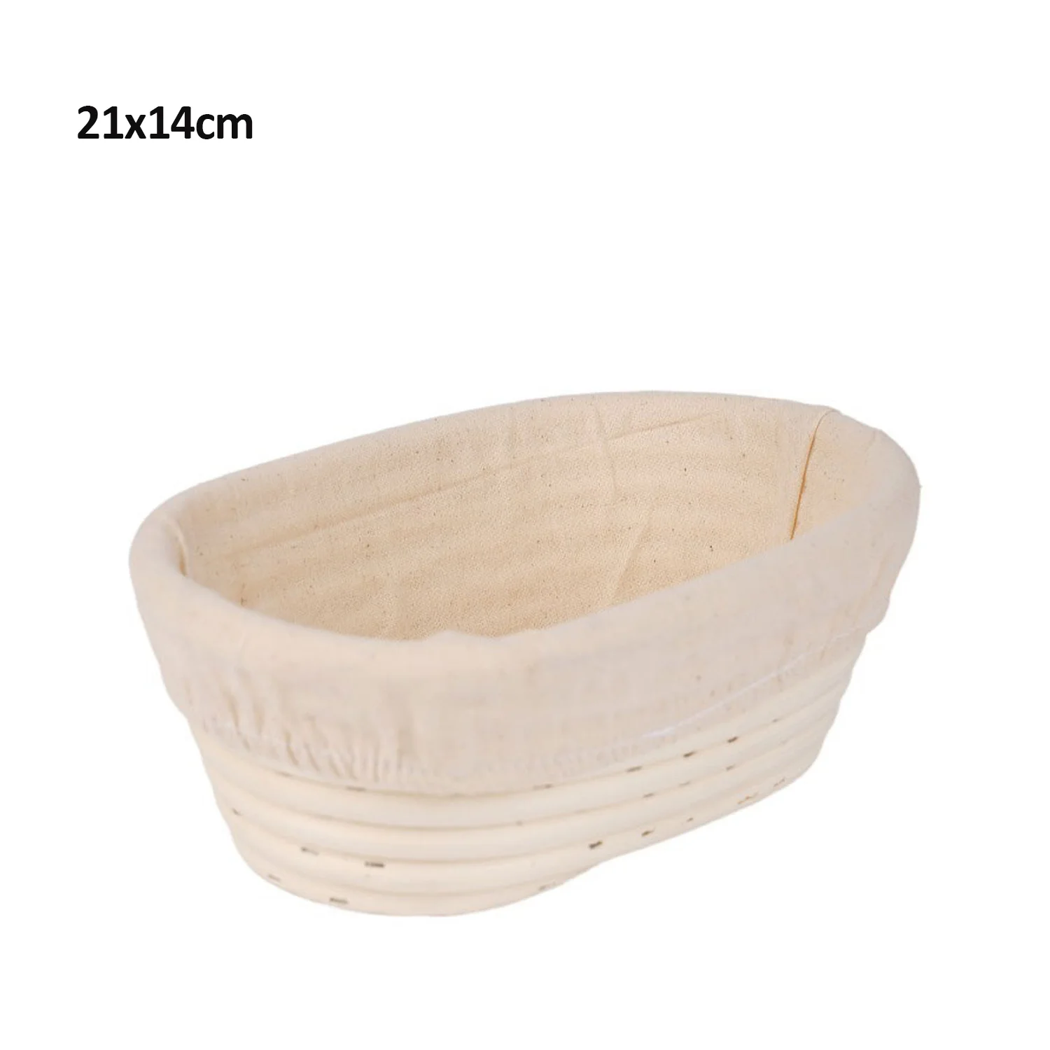 Brot Rattan Gärkorb Oval/Runde Handgemachte Rattan Weide Backen Schüssel Backen Werkzeuge einstellen Hause GäSprosse Backen Werkzeuge: Orange