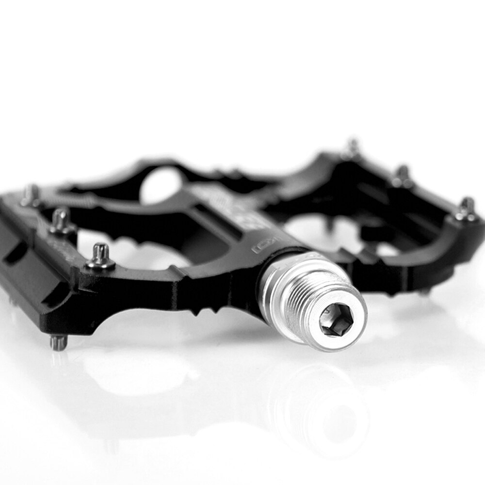 ENLEE Bike Pedals CNC Aluminium Alloy Flat Bicycle Platform Pedals Mountain Bike Cycling Pedals Lightweight Anti-skid mtb pedal