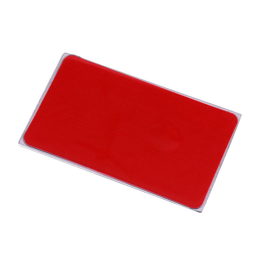 Espejo portátil de acero inoxidable para Interior de coche, espejo de maquillaje Universal HD para cosmética, 1 unidad