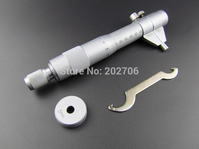 5-30mm Inside Micrometer Screw Gauge Metric Internal Micrometers Carbide Measuring Tools