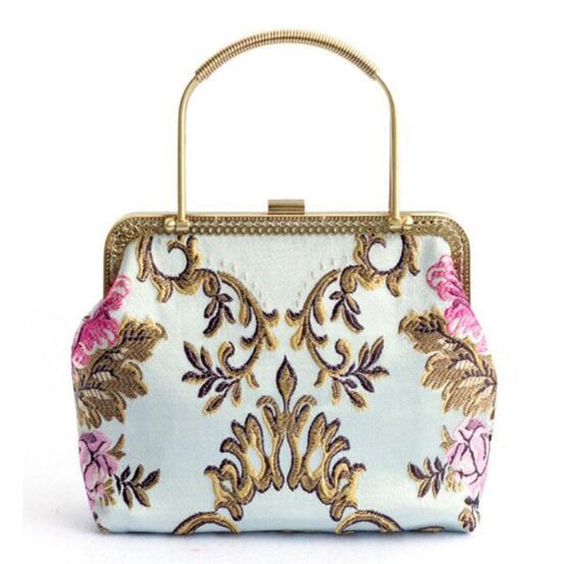 Bolsa feminina vintage, bolsa de mão para as mulheres, bolsa de mão cruzada por pulso, alça superior