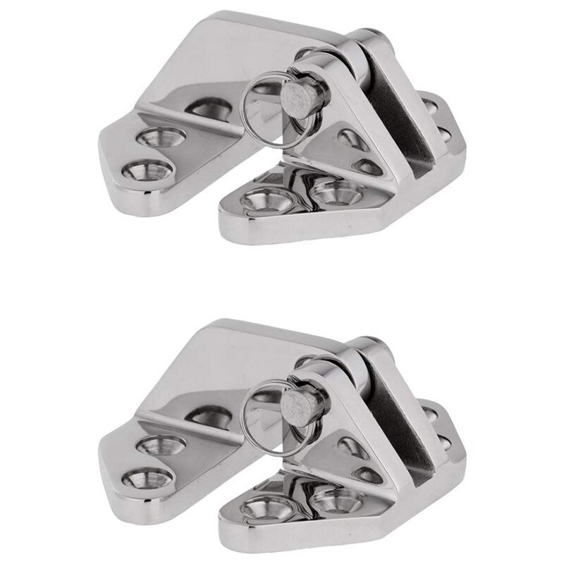 2 stk aftagelig pin marinebåd 316 rustfrit stål hardware butterfly hængsel skibsbeslag