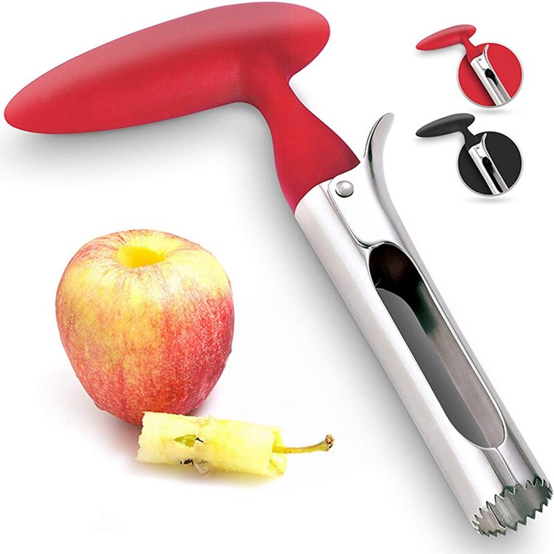 Eplekjernfjerner Pære Vri Frukt Kjerne Frø Fjerner Pepper Kjøkken Verktøy Gadget: Rd
