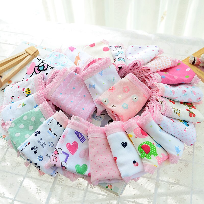 Dernières 12 Rowan 100% coton tissus et coton mélange et Match filles élastiques sous-vêtements slips (dans les 12 ans) TNN0063: 2T