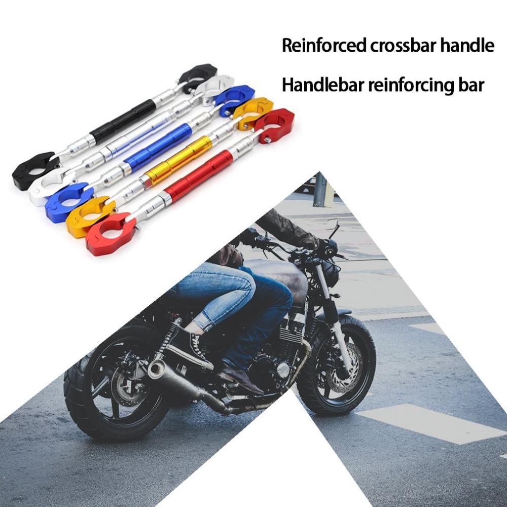 Barre renforcée de moto accessoires modifiés barre de renfort de guidon décorative CNC barre d'équilibre de véhicule tout-terrain