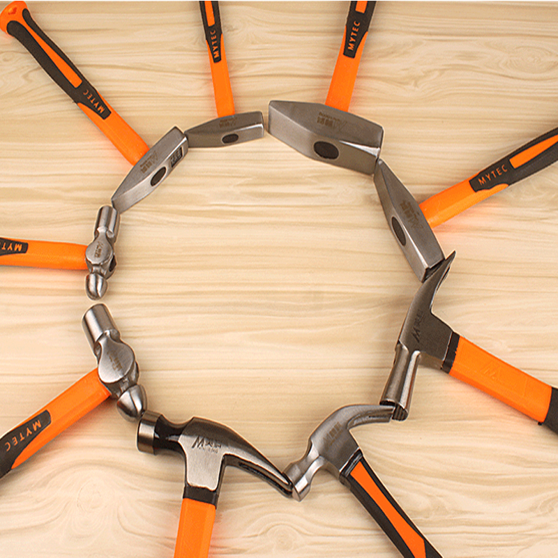 Hammer claw hammer one fitter's hammer multi-function hammer hammer round head small nail hammer woodworking tools household fla