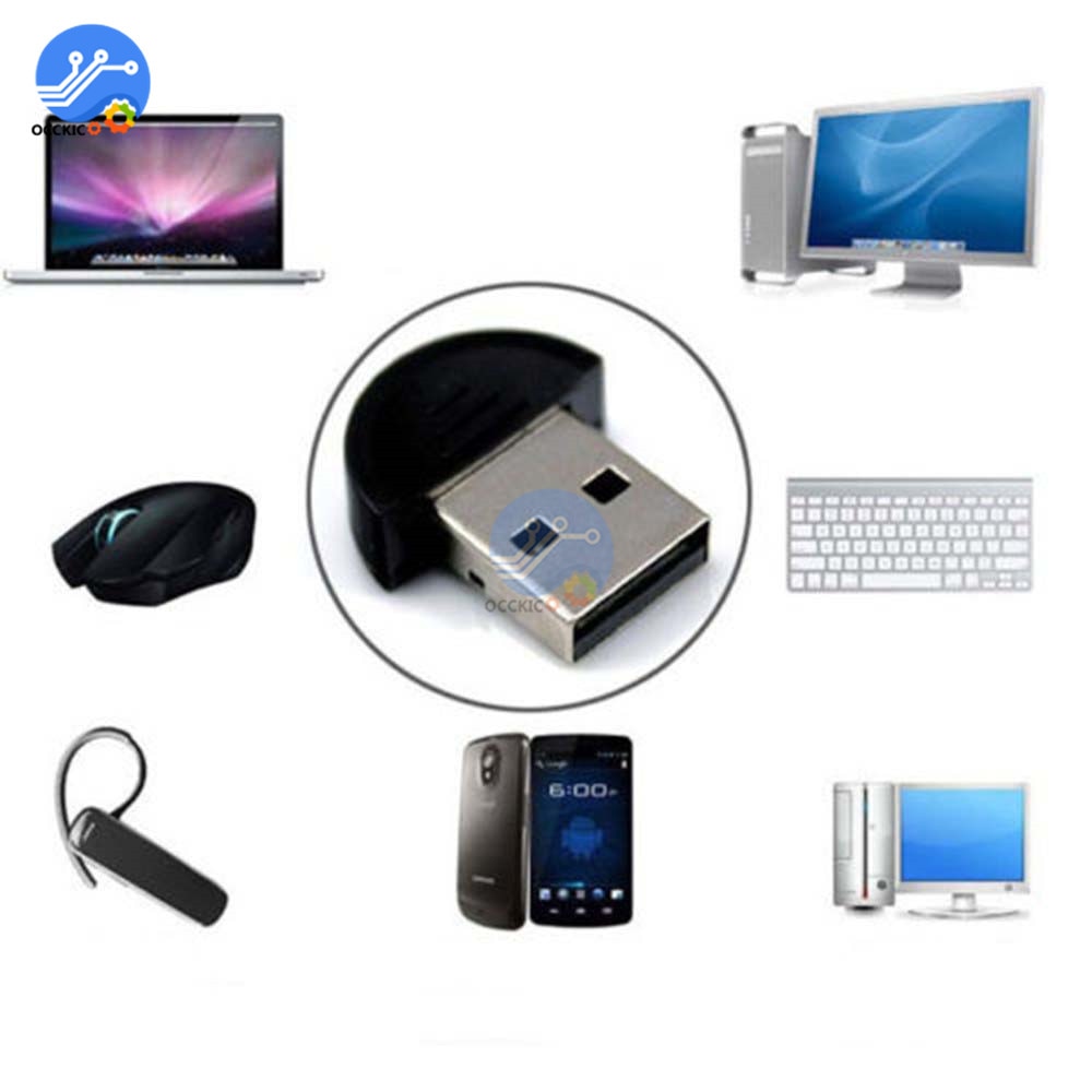 USB 2.0 Bluetooth Dongle Wireless Adapter voor PC Computer Speaker Muis Audio Ontvanger Zender USB Adapter