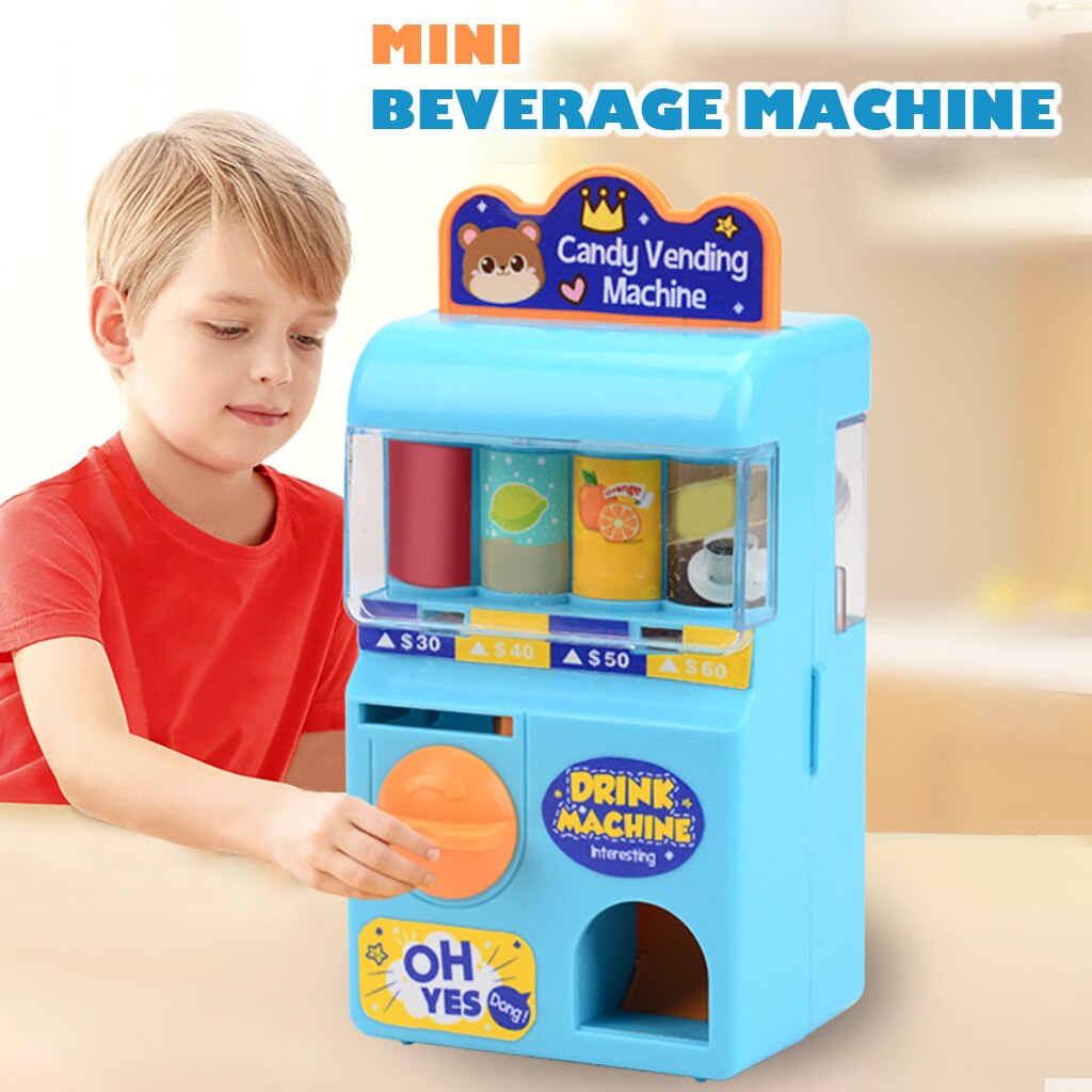 Tidlig uddannelse legetøj sjovt læring legetøj til børn simuleret lyd salgsautomat kit foregive leg uddannelse legetøj  w927