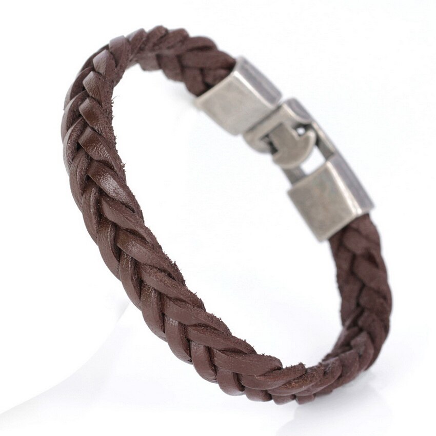 TRENDY T&T Leather Bracelet Wristband - Style LB93, New Without Packaging 7 thumbnail image