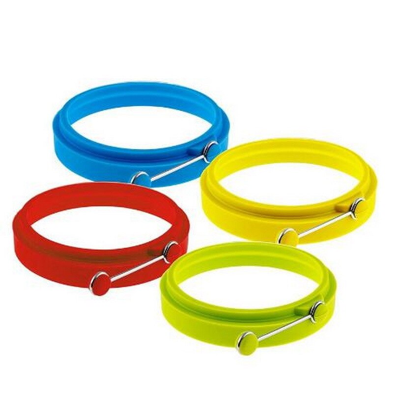 Silikone æg form stegt æg pandekage ring omelet spejlæg rund shaper til køkken tilbehør gadgets pandekage form