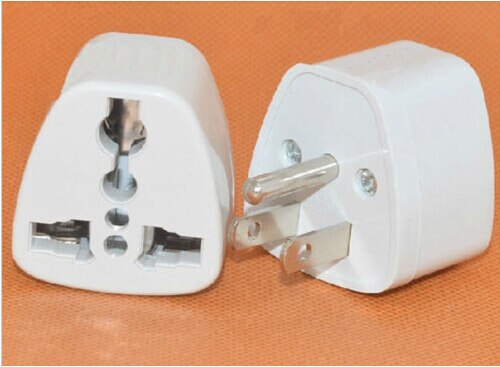 Universele 3- pins stekkeradapter, reisstekkeradapter, uk, au, eu naar vs-converter
