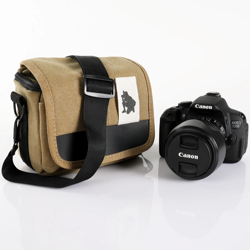 Torba na lustrzankę do Canon EOS R100 R10 R50 R7 RP 250D 200D M200 M50 M6 SX70 SX60 Nikon ZFC Z50 Z30 Z5 D3500 B700 B600 P530 P610