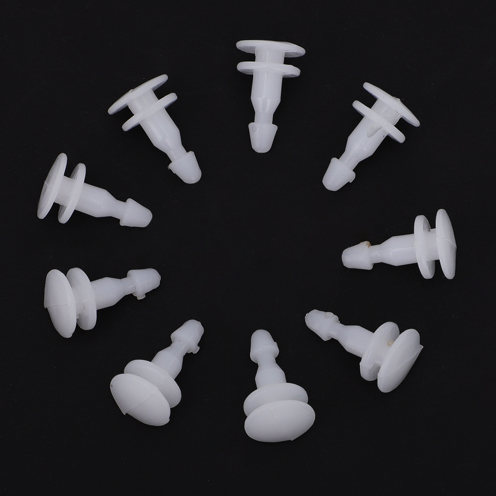 0155302903 For Nissan Patrol GU Y61 Navara D22 Wheel Arch Fender Clips Flare Liner Flare Clip Front Rear White 10/20/30PCS