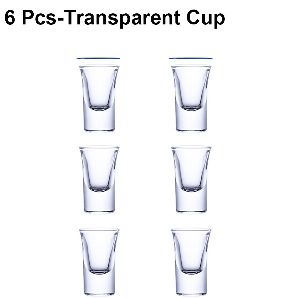 6 Shot Beverage Glass Dispenser Holder Portable Wine Dispenser Pourer Drinking Bar Shot Dispenser Party Bar Accessory: Transparent Cup