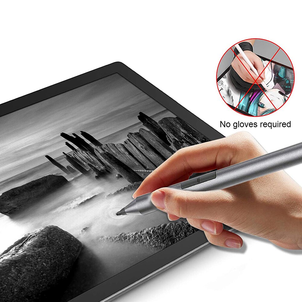 Stylus Pen PN556W For Dell Latitude 3189 5175 5179 5285 5289 5290 Venue 10 Pro 5050/5056/5055/5855 XPS 9250 with Spare refill