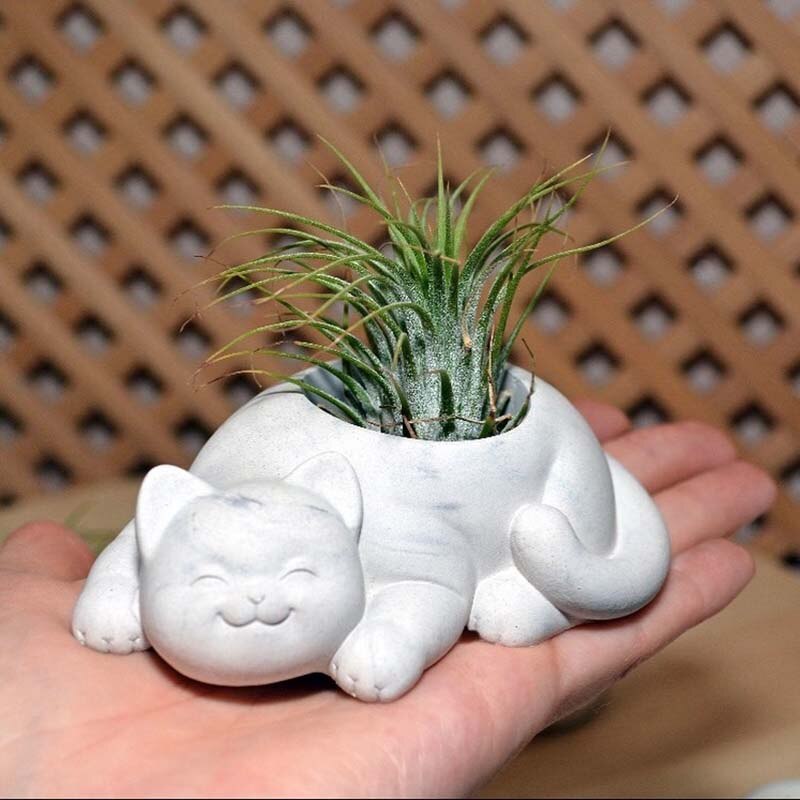 Concrete Planter Molds Animals Flower Pot Molds Silicone Cement bonsai molds Candlestick Molds