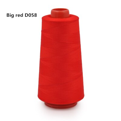 Sewing Thread 3000yards / 402 Polyester High Speed Copy Line Sewing Thread / Sewing Machine Thread-3 Sewing Supplies: Big red