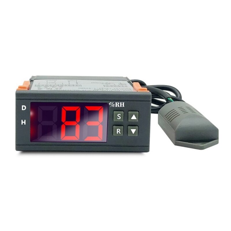 ZFX-13001 Humidity Controller Hygrometer Controller 1%-99% RH 220V 10A Hygrostat Humidistat PU Delay Protection Function