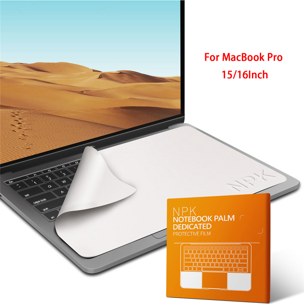 Notebook Palm Keyboard Blanket Cover Microfiber Dustproof Protective Film Ściereczka do czyszczenia ekranu laptopa MacBook Pro 13/15/16 cali: Black
