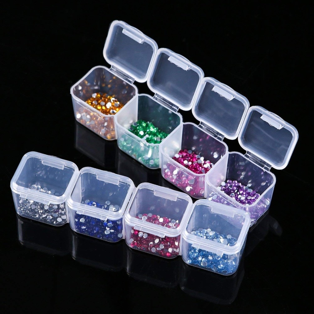 56 roosters Demontabel Diamant Borduurwerk Accessoires Diamant Schilderij Dozen Kruissteek Gevallen Organizer Thuis Opslag