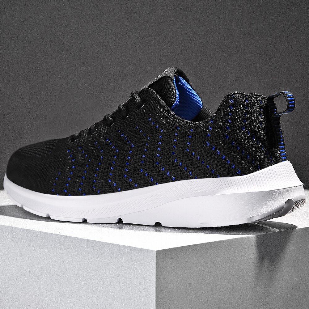 Plus Size 46 Tenis Masculino Men Tennis Shoes Light Comfort Outdoor Jogging Sport Shoes Athletic Fitness Male Sneakers: black 2 / 12