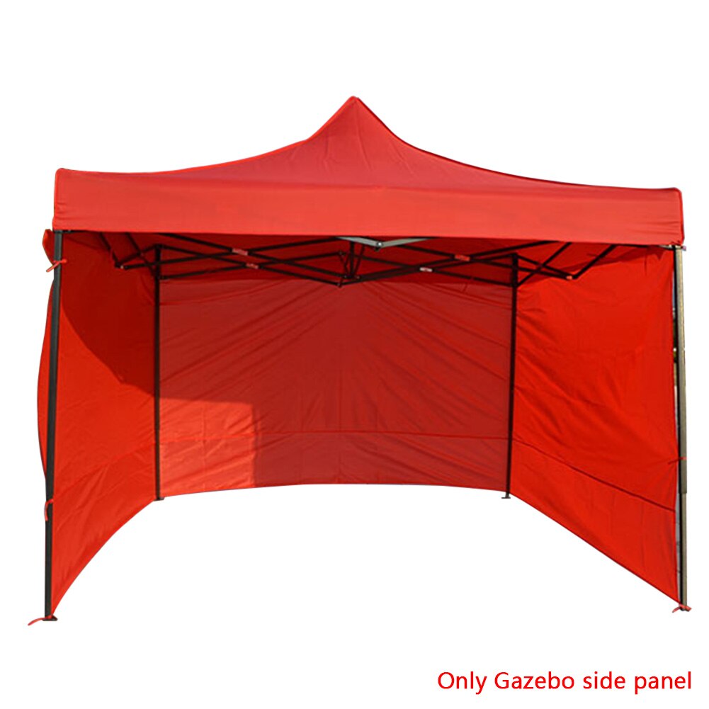 Sidewall Easy Use Outdoor Tent Waterproof Anti-UV Windproof Gazebo Side Panel Durable Reusable Portable Accessories Oxford Cloth: Red 1