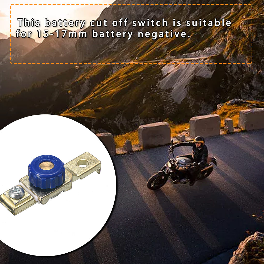 Battery Cut Off Switch Terminal Anti-leakage Switch Battery Disconnect Disjunctor Rotary Disconnect Isolator Car Truck Parts