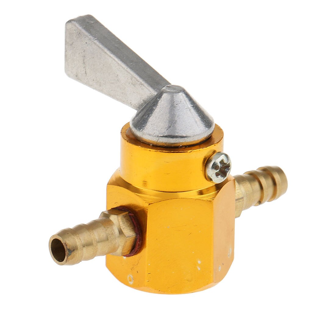 6mm 1/4'' Inline Fuel Gas Oil Shut Off Valve Switch for Motorcycles