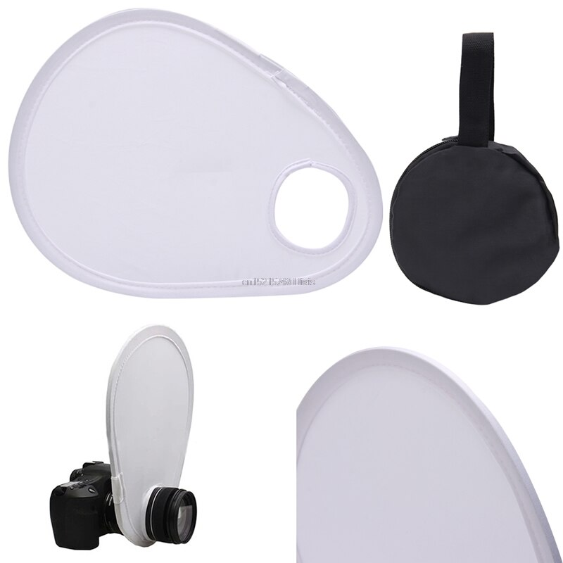 Universal Folding Fotografie Flash Lens Diffuser Reflector Voor Dslr Slr Camera