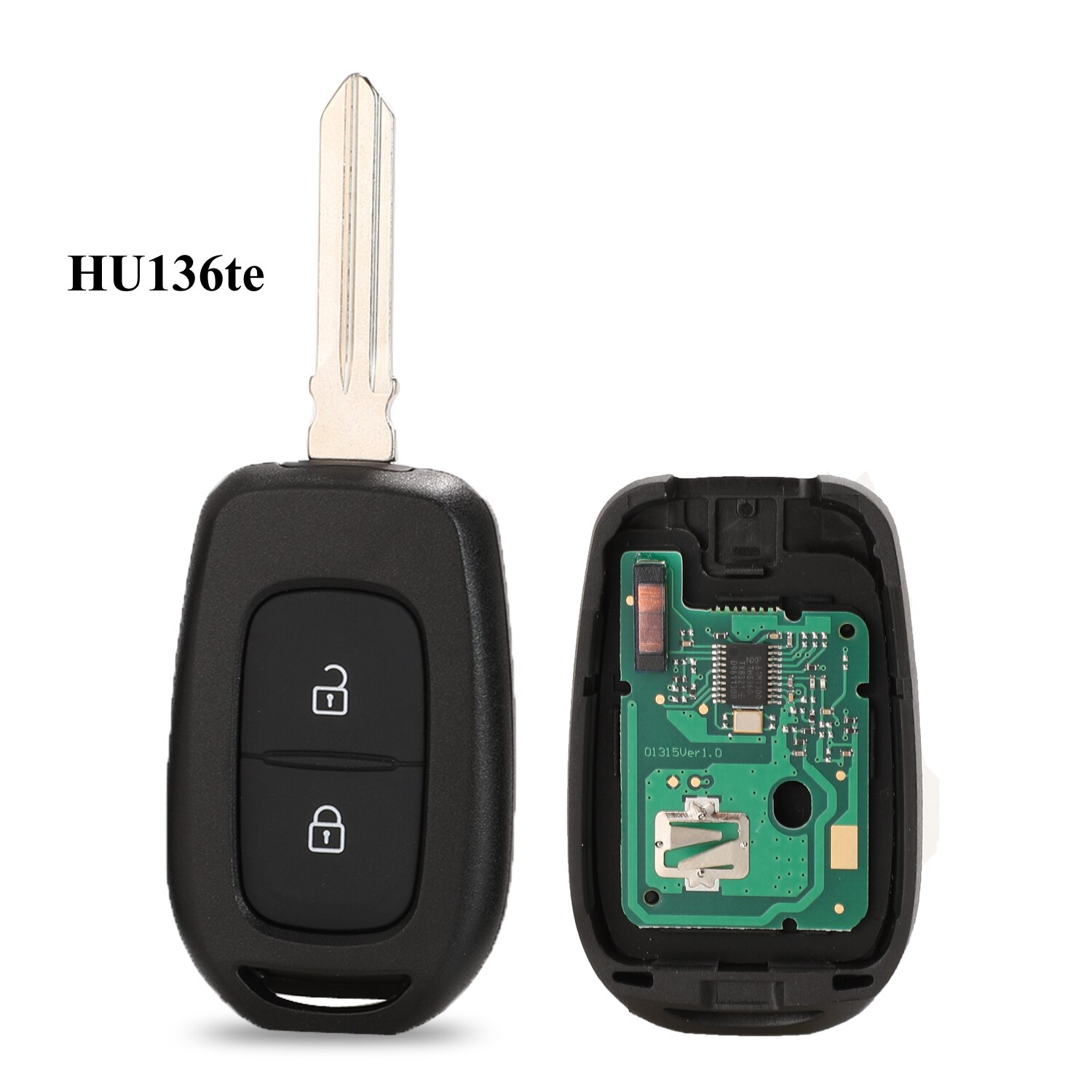 Jingyuqin kauko -auton avain 433 mhz pcf 7961m 4a siru renault sandero dacia logan lodgy dokker duster trafic clio 4 master 3 2 btn: Hu136te