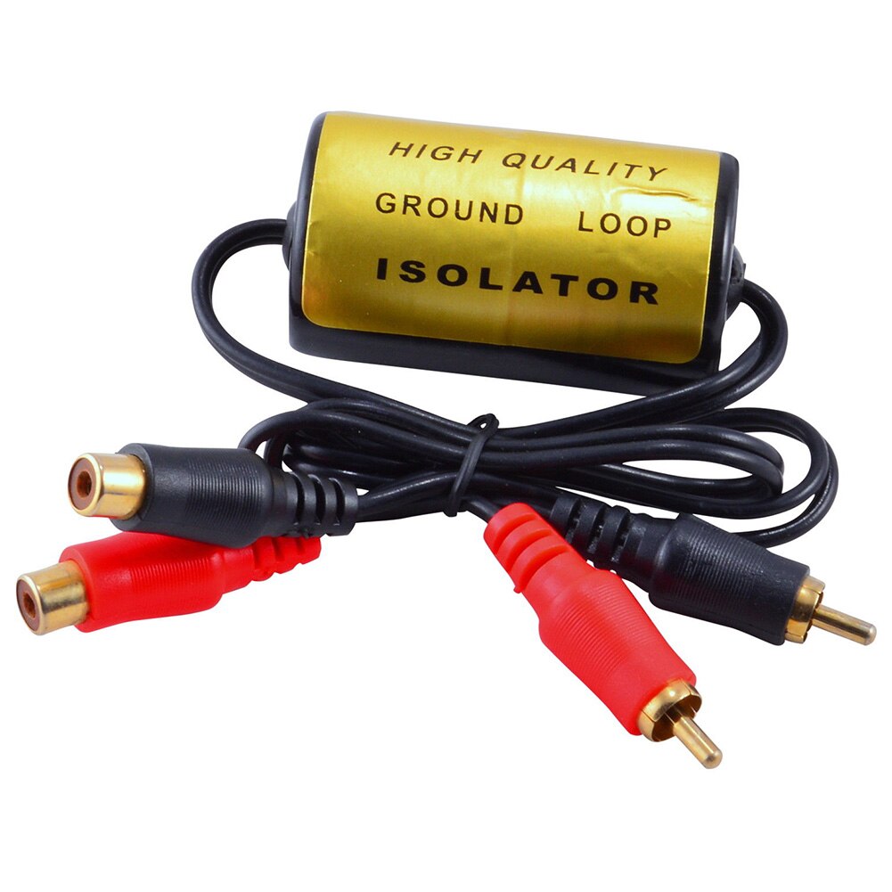 Isolator Car Home Stereo Audio Filter Ruis Grond Suppressor Rca Loop