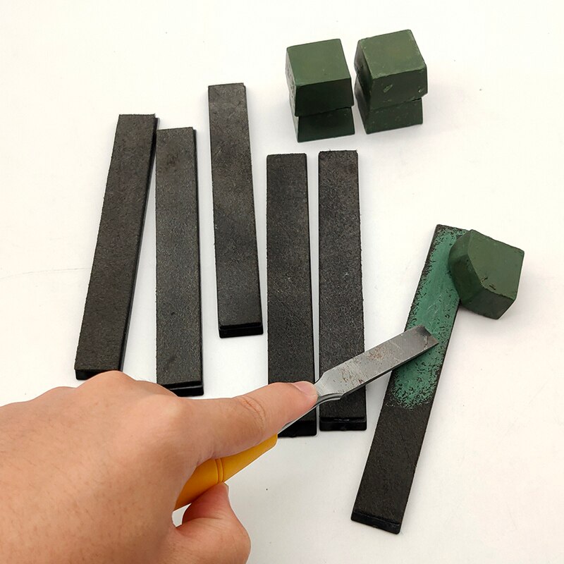 Couro afiando strop polimento afiar couro pasta de moedura artigo afiar cera polonês cinto