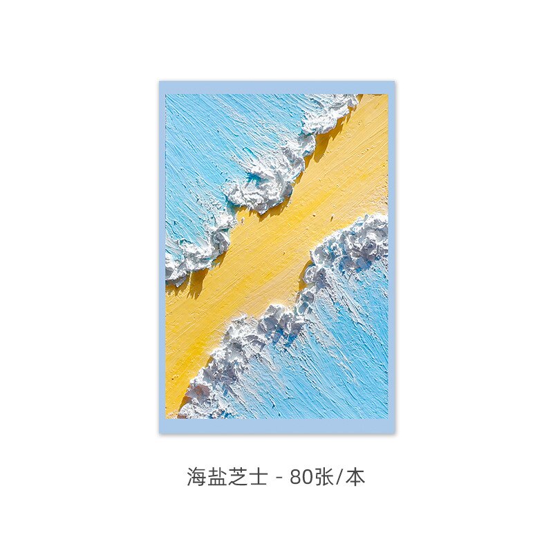 Olie Pastel Sticky Notes Gastenboek Note Notebook Zelfklevende Briefjes Student Briefpapier Schoolbenodigdheden Terug Naar School Memo Pad: 5