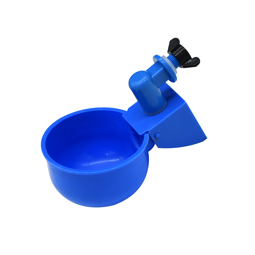 Bebedero automático para aves de corral, tazón para pollo, pájaro, tazas de agua, máquina para beber de pato, cuencos colgantes, dispensador de agua: Negro
