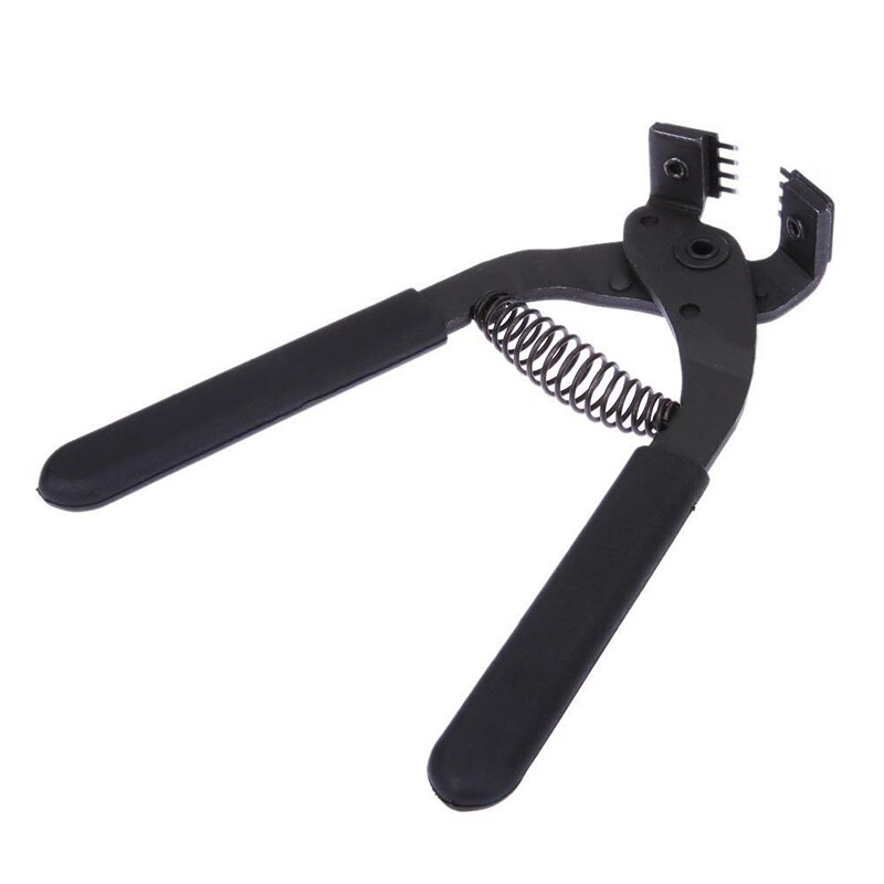 Leer Craft Perforator Tools Diamant Naaien Stiksels Beitel Prikken Iron 4mm Afstand 2/4 Tanden Hand-Held Stille tang