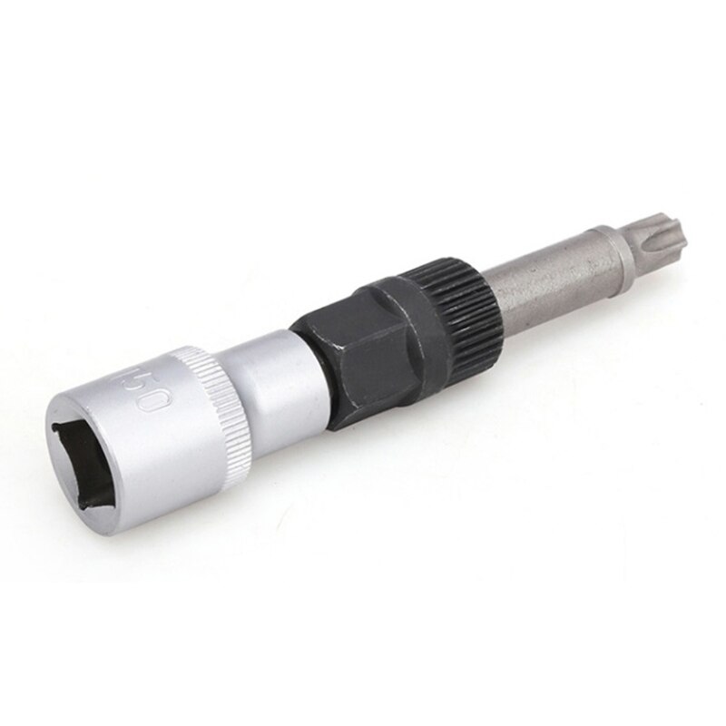 1/2 Pulley Socket 33 Teeth Tool Porable Wrench Anti-rust Pulley Socket Premium Hand Spanner Alternator Tool