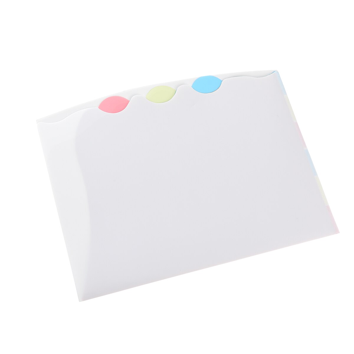 A4 pp presentationsmapp pärm enkel stil mapphållare 3 fickor filväska fil organisera skolans kontorsförvaringsmaterial