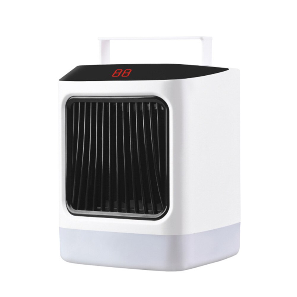 Portable Electric Heater Desktop Heating Warm Air Fan Home Office Wall Handy Air Heater Bathroom Radiator Warmer Fan: US plug