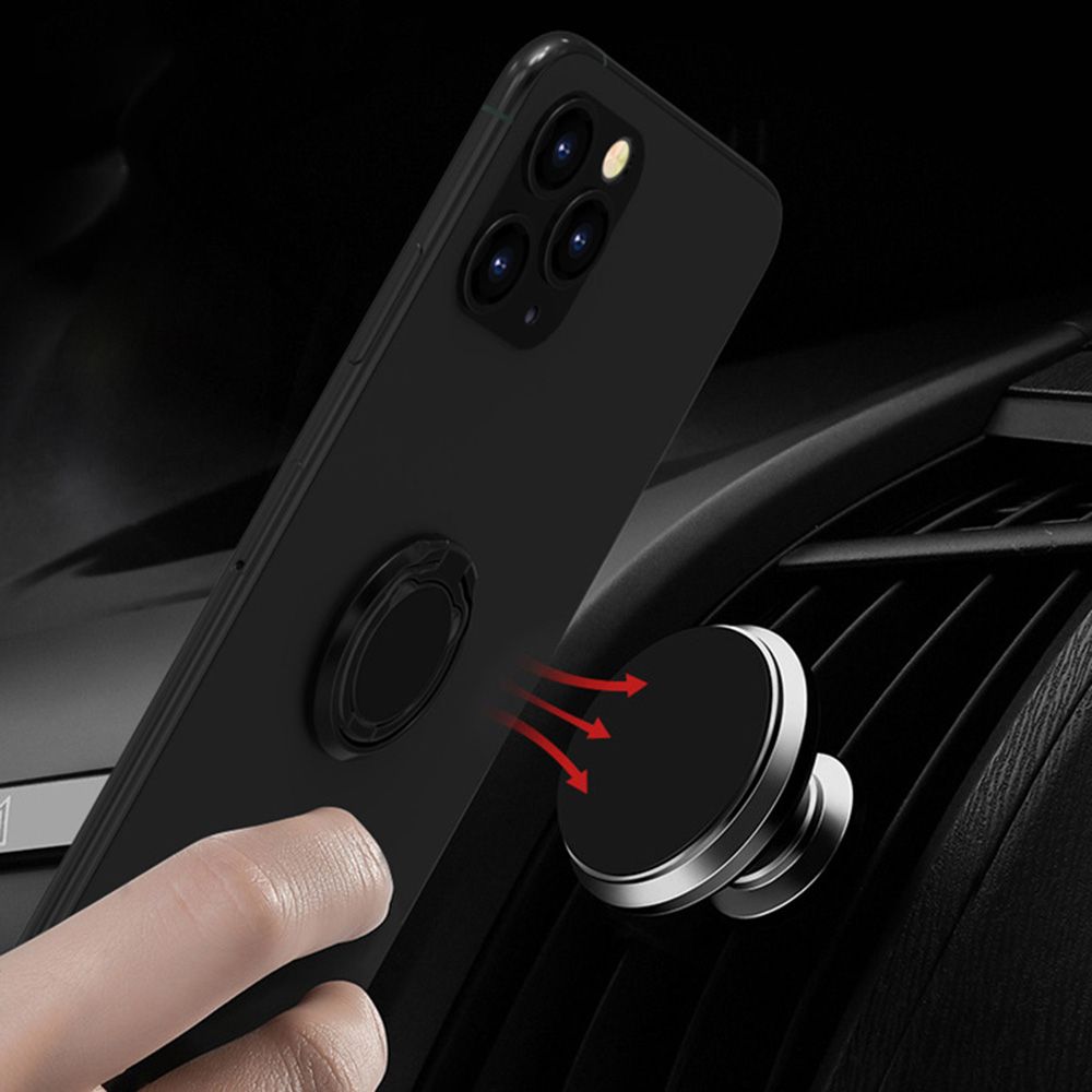 360- roterende foldbar mobiltelefonholder bærbar sød tegneserietelefonringholder multivinkel skrivebord metal fingerstøtte