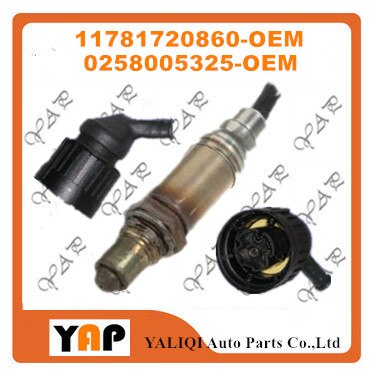 Oxygen Sensor FOR FITBMW E30 316I 318I E34 518I 1.6L 1.8L REAR Length:84CM 11781720860 0258005325 11781721125 1988-1998
