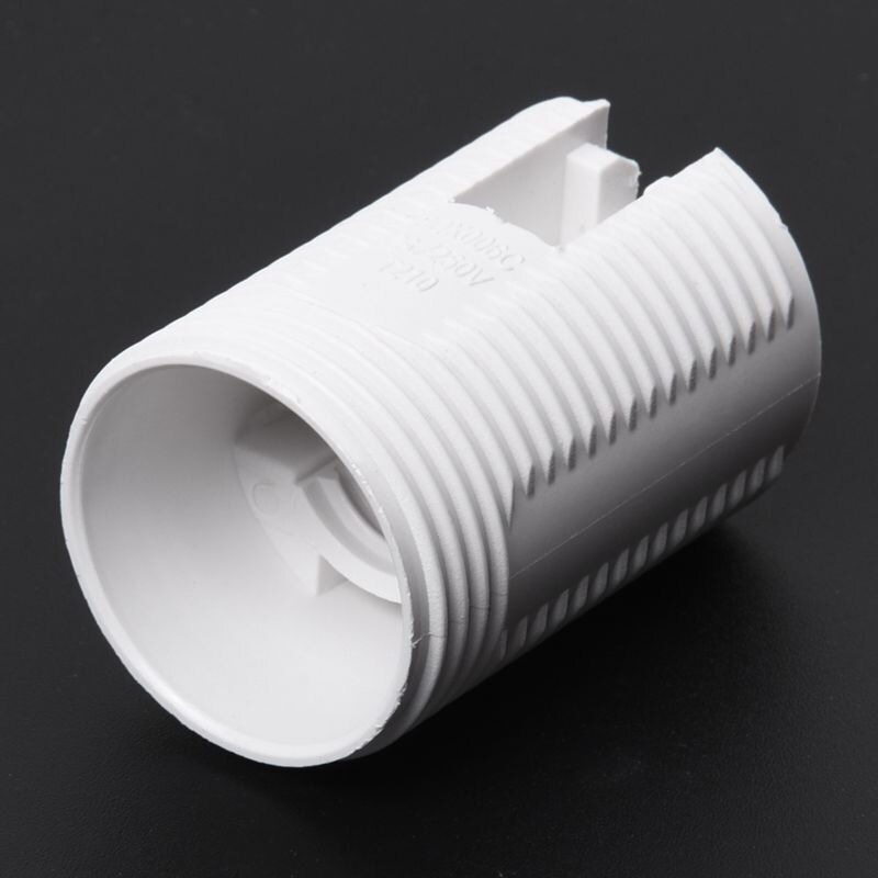 Plastic Shell Screw Type E14 Bulb Light Lamp Holder Socket AC 250V 2A