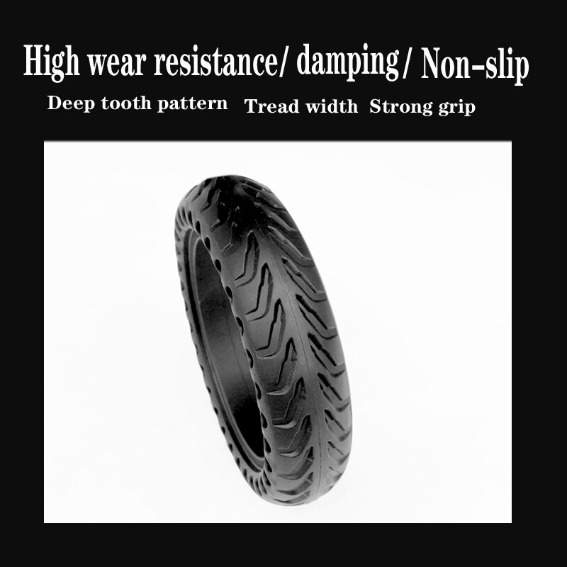 8.5x2 Honeycomb Solid Tire Airless Tire Suitable For M36 Xiaomi Electric Scooter Rubber Spur Tire