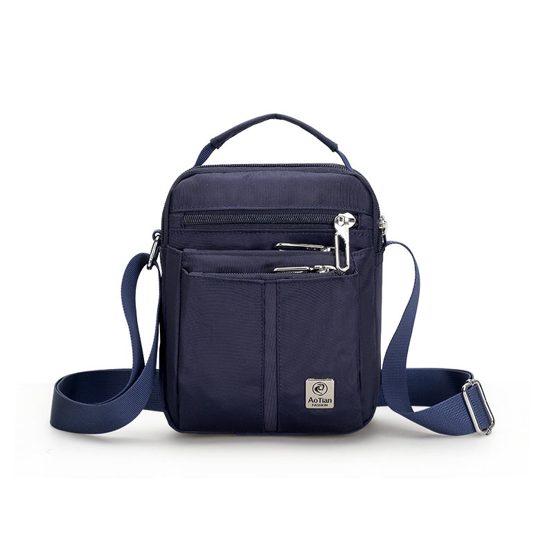 Nylon Messenger Bags Waterproof Shoulder Tote Weekend Travel Sacoche Homme Handtassen Bolsa Feminina Handbag: dark blue
