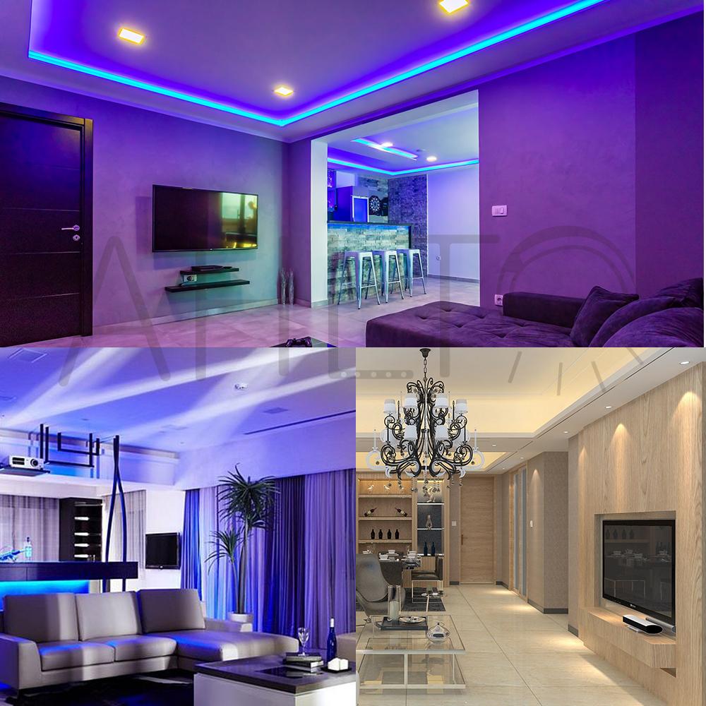 USB 3 Keys 4 Pin RGB Controller DC5V Led Dimmer with Female Connector for 5V RGB USB Strip 19 Dynamic Modes For Led Strip Lights